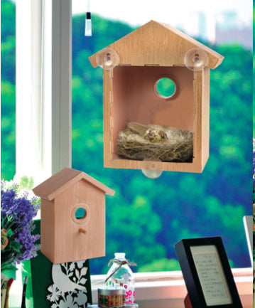 New Outdoor Bird Nest Bird Feeder With Suction Cup Bird Nest Bird Nest Diy Bird Nest Bird House Bird Feeder