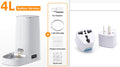 4L Automatic Pet Feeder Cat Food Dispenser Accessorie