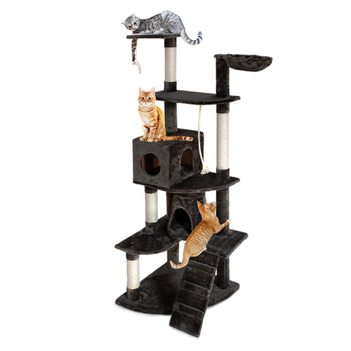i.Pet Cat Tree 193cm Tower Scratching Post Scratcher Condo House Trees