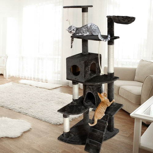 i.Pet Cat Tree 193cm Tower Scratching Post Scratcher Condo House Trees