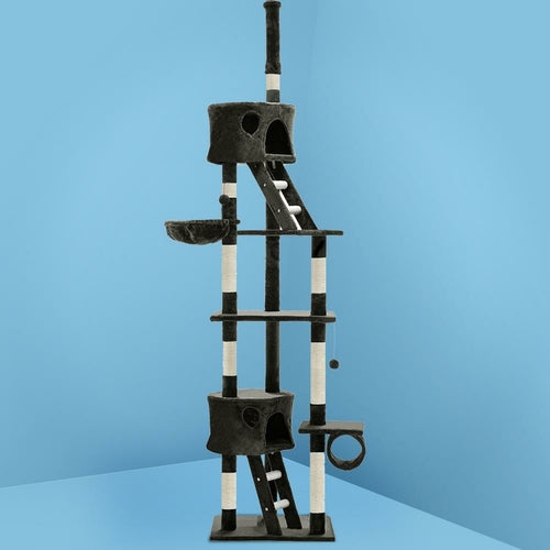 i.Pet Cat Tree 260cm Tower Scratching Post Scratcher Condo House Trees