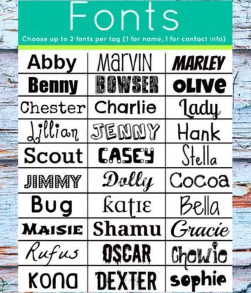 Argyle Ecoplastic Pet ID Tag- Choose from many colors.