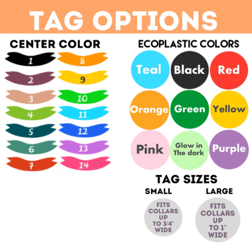 Custom Text Funny Twist-On Tag- Silent, Ringless tag